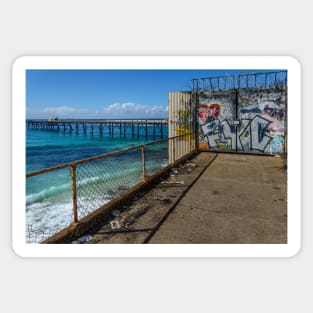 Catherine Hill Bay Jetty 2 Sticker